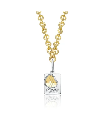 Boundless Love Dog Tag Pendant Necklace