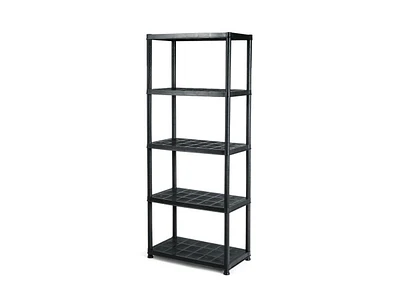 5-Tier Heavy Duty Shelving Unit – Metal Storage Rack for Kitchen, Pantry, or Garage Organization
