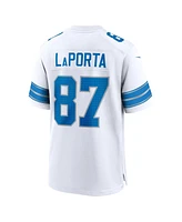 Nike Men's Sam LaPorta White Detroit Lions Game Jersey