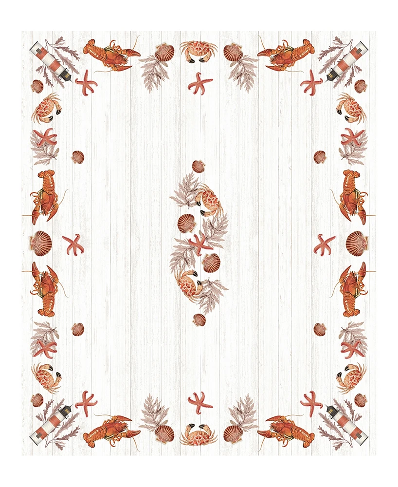 Laural Home Seafood Shack Tablecloth