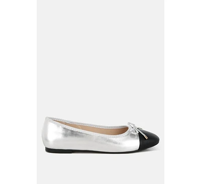 Minato Two Tone Ballet Flats