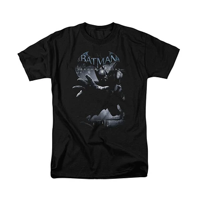 Batman Men's Arkham Origins Out Of The Shadows Short Sleeve Adult Tee / T-Shirt