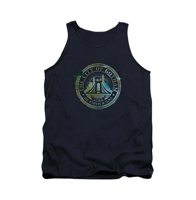Batman Mens City Of Gotham Adult Tank Top