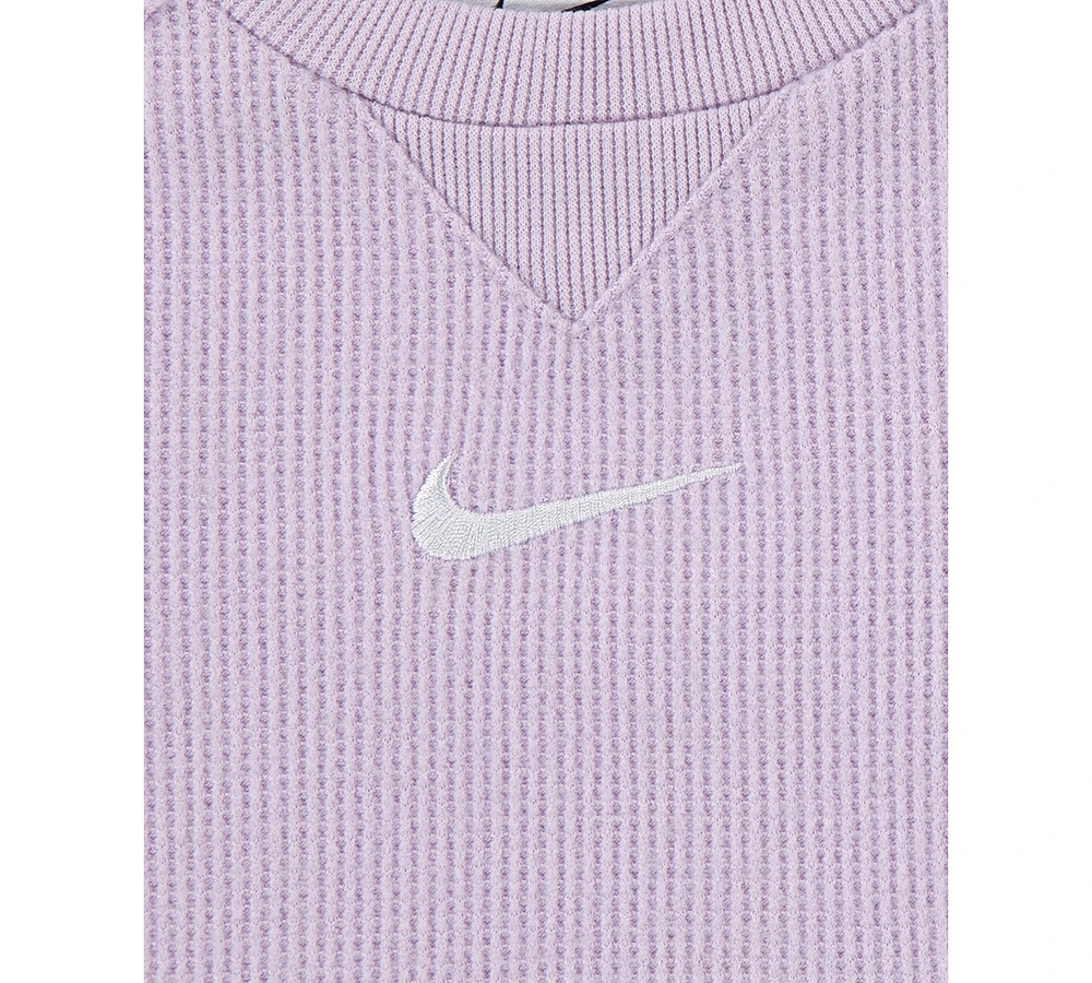 Nike Baby Essentials Short-Sleeve Waffle Coverall