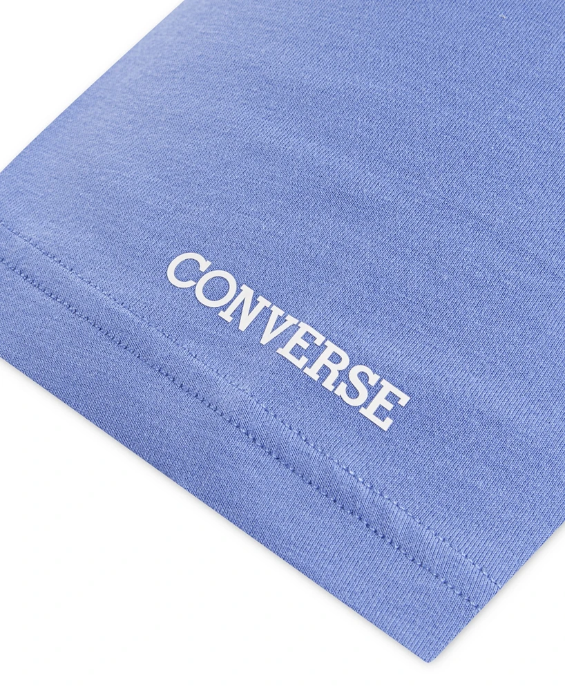 Converse Big Boys Retro Remix Sneaker Arc Tee