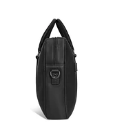 Champs Onyx Collection Leather Slim Briefcase