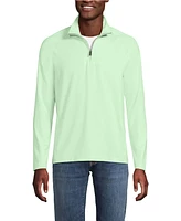 Lands' End Big & Tall Long Sleeve Flex Performance Quarter Zip