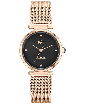 Lacoste Women's Orba Carnation Gold Stainless Steel Mesh Bracelet Watch, 30mm