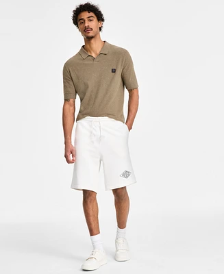 Hugo by Boss Men's Cotton Relaxed 9" Pull-On Shorts
