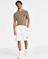 Hugo by Boss Men's Cotton Relaxed 9" Pull-On Shorts