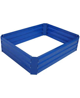 Galvanized Rectangle Raised Garden Bed