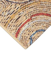 Liora Manne Esencia Basket Circles Rug Collection