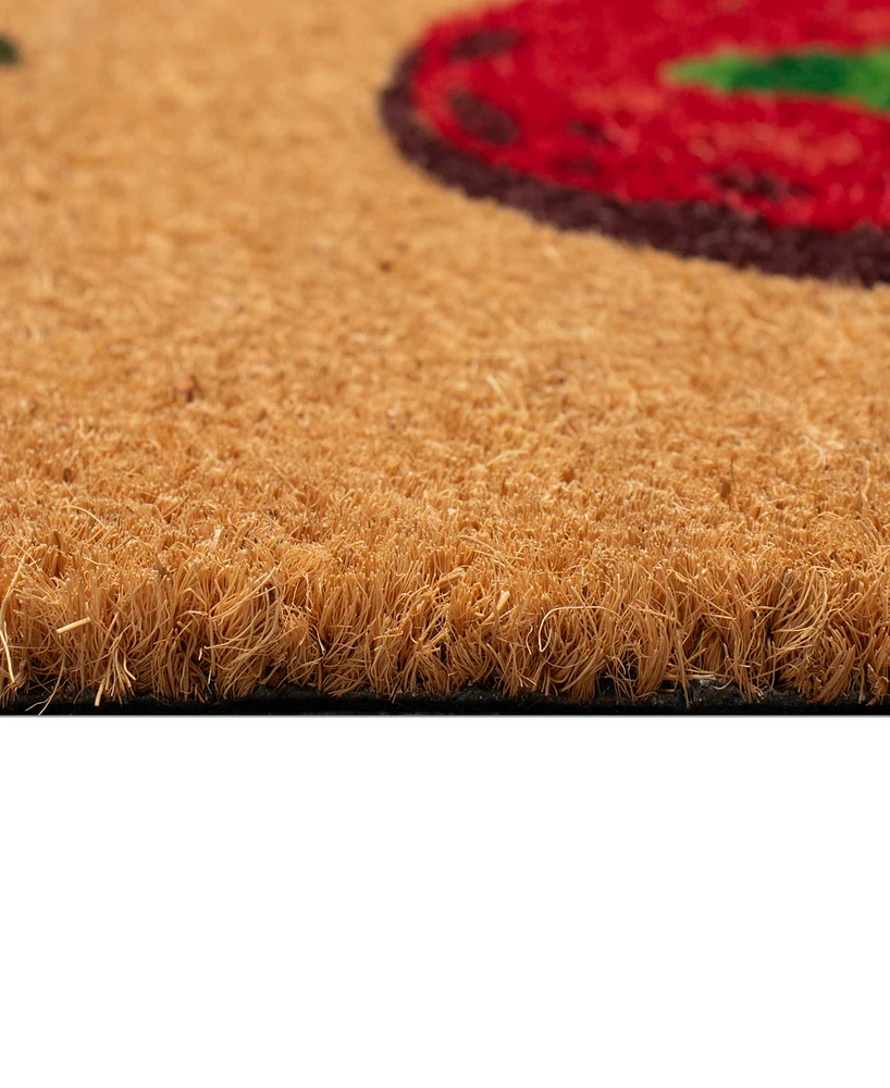 Liora Manne' Natura Wipe Your Mistletoes 1'6"x2'6" Area Rug