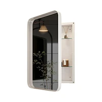 Space-Saving Medicine Cabinet with Mirror for Stylish Bathroom Storage