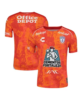 Charly Men's Orange C.f. Pachuca 2024/25 Away Authentic Jersey