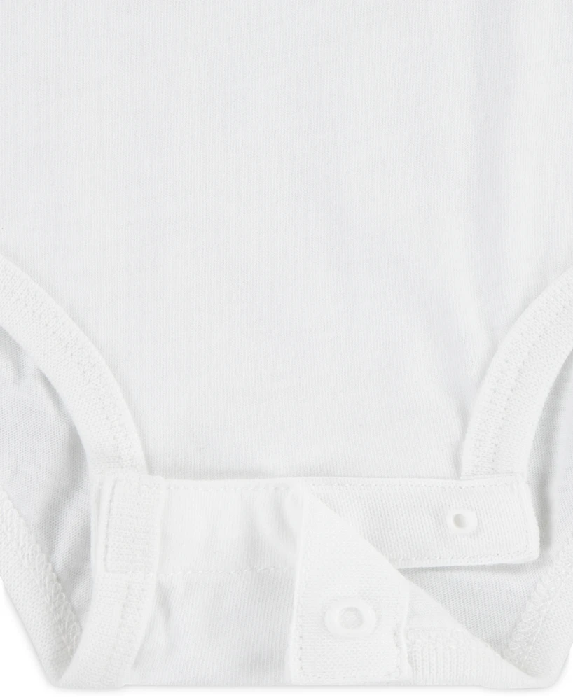Levi's Baby Boys 3-Pc. Denim Button-Up Shirt, Bodysuit, & Shorts Set