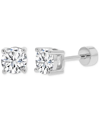 Cubic Zirconia Stud Earrings (1-1/2 ct. t.w.) in 14k Gold-Plated Sterling Silver