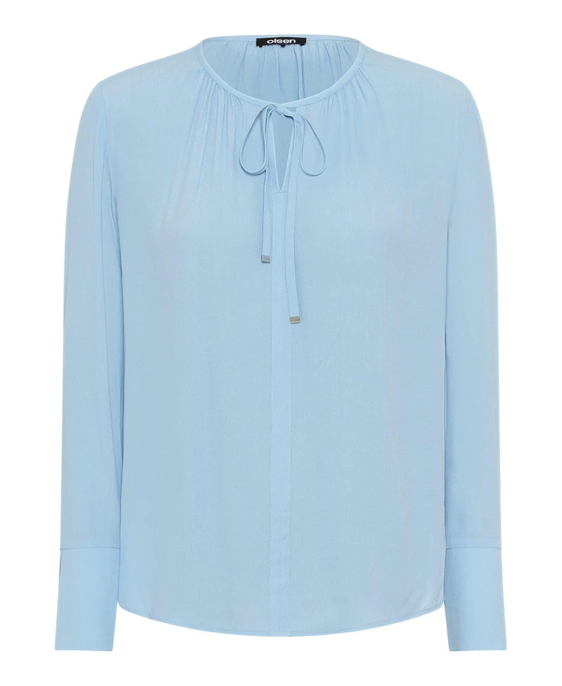 Olsen Women's Solid Tunic Blouse