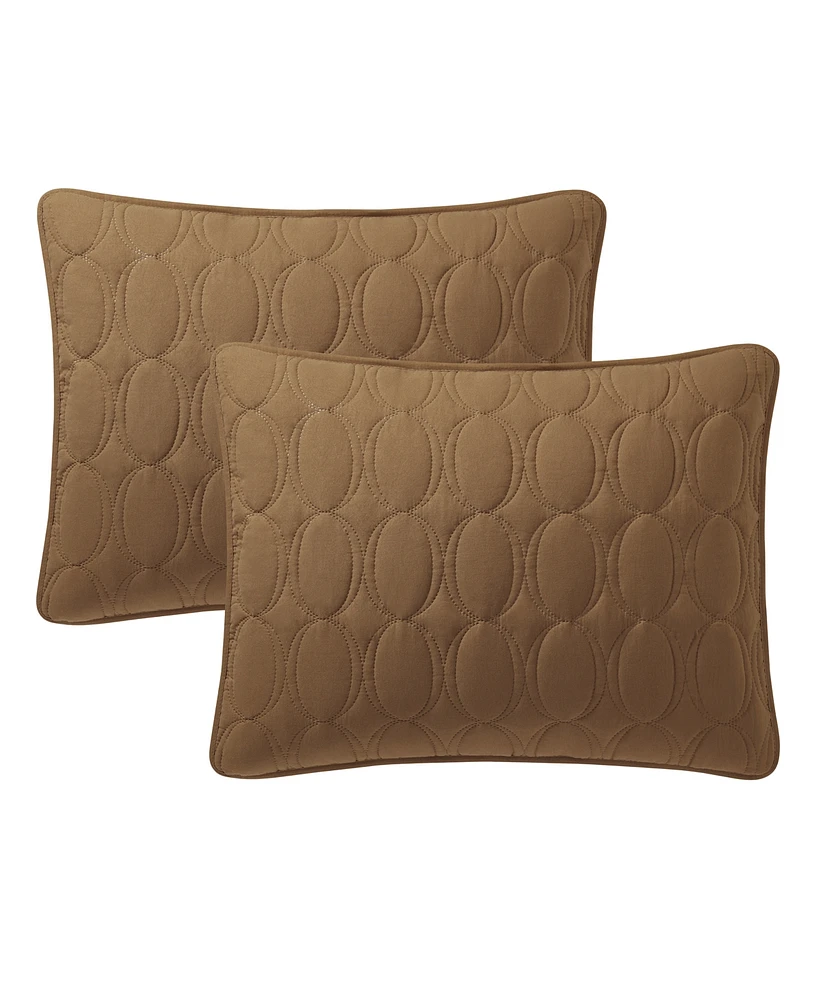 Vcny Home Circles Pinsonic 3-Pc. Quilt Set, King