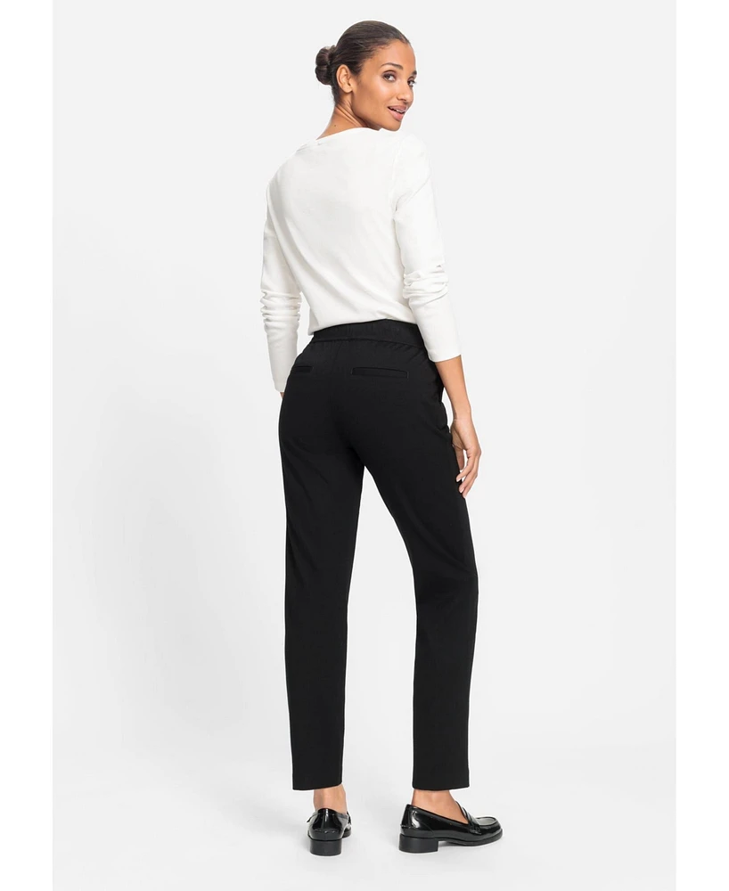 Olsen Women's Dana Fit Wide Jersey Pant