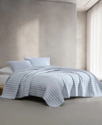 Calvin Klein Tencel Solid Reversible Quilt Sets