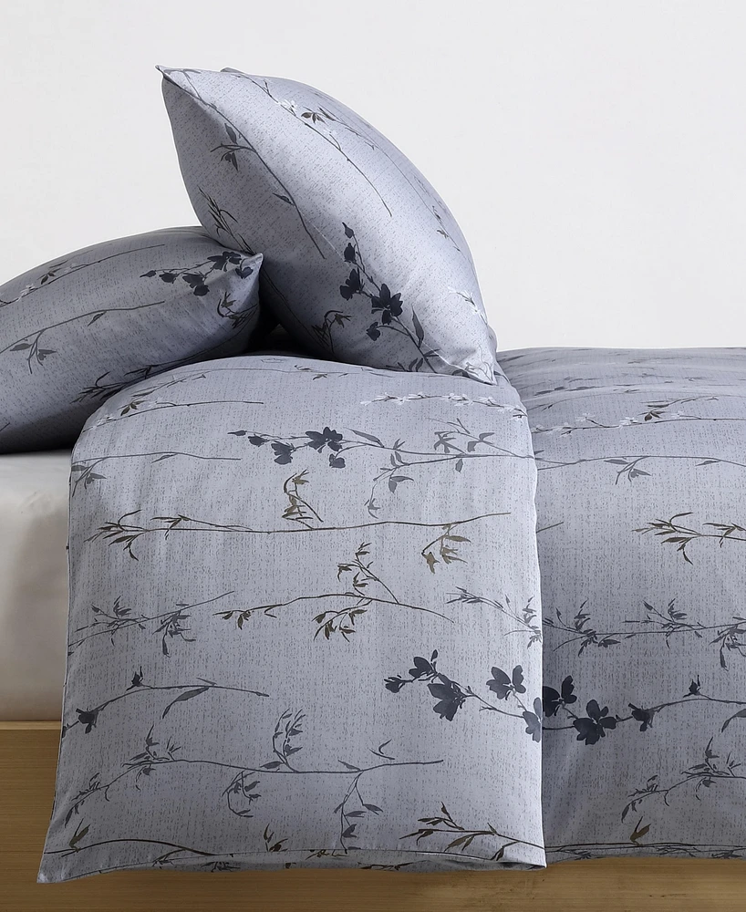 Calvin Klein Wildflower Cotton Sateen 3-Pc. Comforter Set