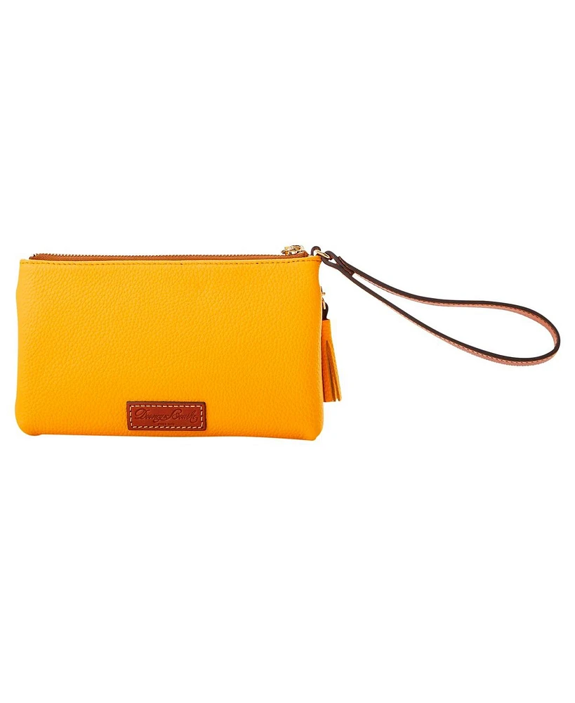 Dooney & Bourke Pittsburgh Steelers Infield Double-Zip Wristlet