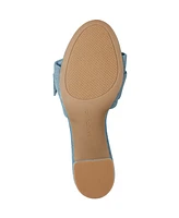 Bandolino Women's Ardonna Buckle Block Heel Sandals