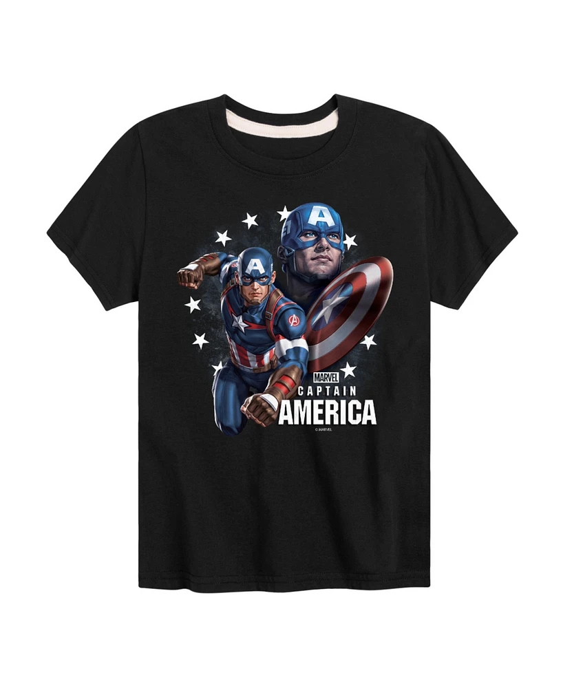 Captain America Boys Graphic T-Shirt