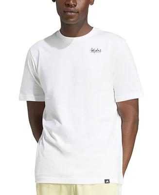 adidas Men's Lounge Still Life Bowl Graphic T-Shirt