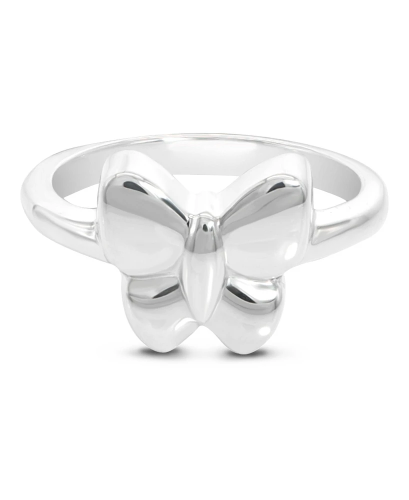 Devata Butterfly Ring in Sterling Silver