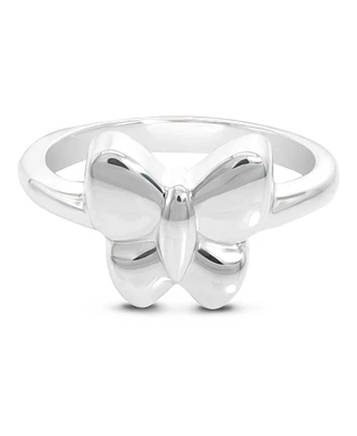 Devata Butterfly Ring in Sterling Silver