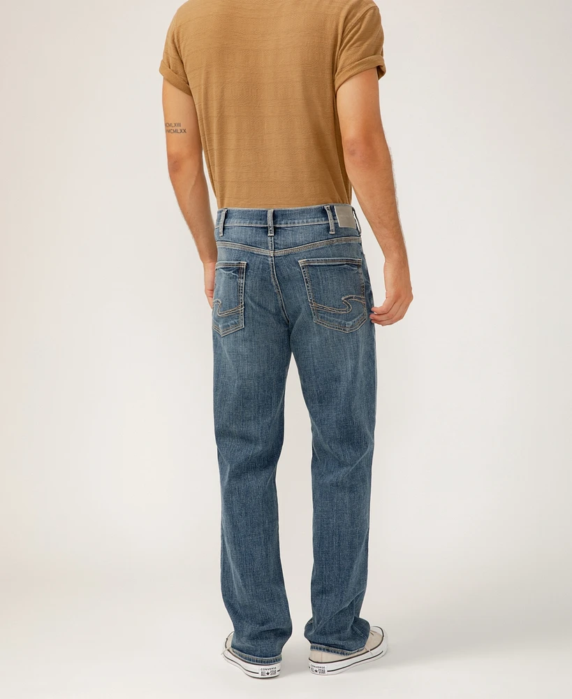 Silver Jeans Co. Men's Gordie Relaxed Fit Straight Leg
