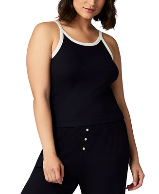 Gap Women's Striped Halter-Neck Sleeveless Pajama Top
