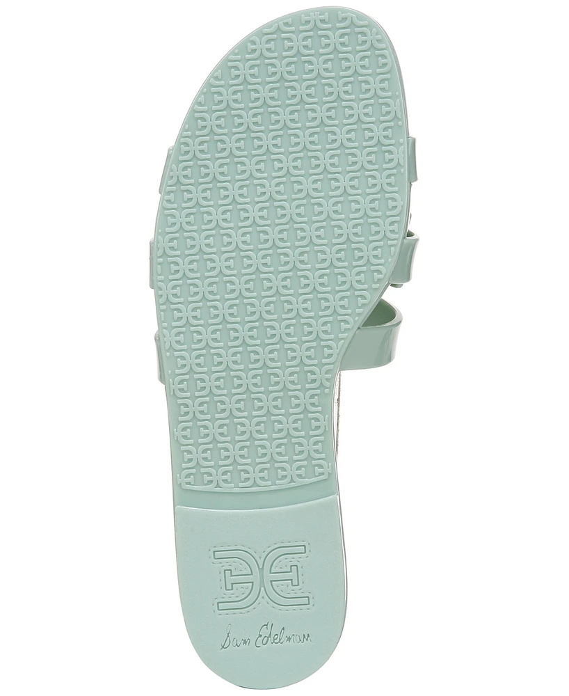 Sam Edelman Women's Bay Jelly Slide Flat Sandals