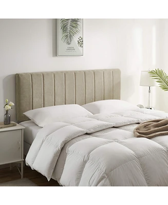 Wall Mounted Easy Assemble Channel Stitched Floating Headboard