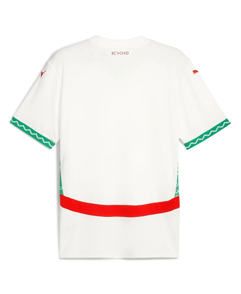 Puma Men's White Morocco National Team 2025 Away Replica Jersey
