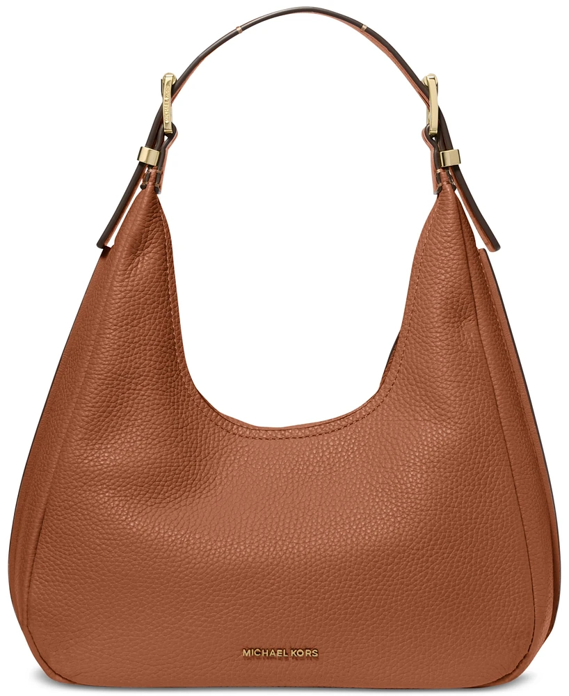 Michael Kors Nolita Small Leather Hobo Shoulder Bag