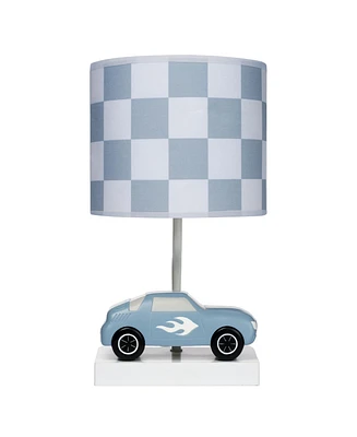 Lambs & Ivy Little Racer Hand Painted Car/Transportation Lamp w/ Shade and Bulb