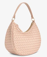 On 34th Woven Crossbody Hobo, Exclusively at Macy's