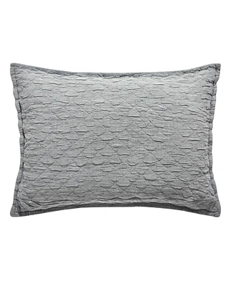 Ihi Home Colmar Dutch Euro Sham, Grey