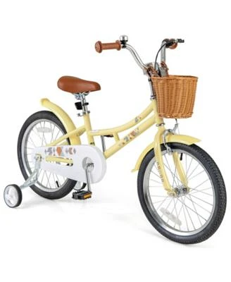 Kids Adjustable Bike With Reflectors Bell Safe Bicycle For Children Aged 4 7 Years Old