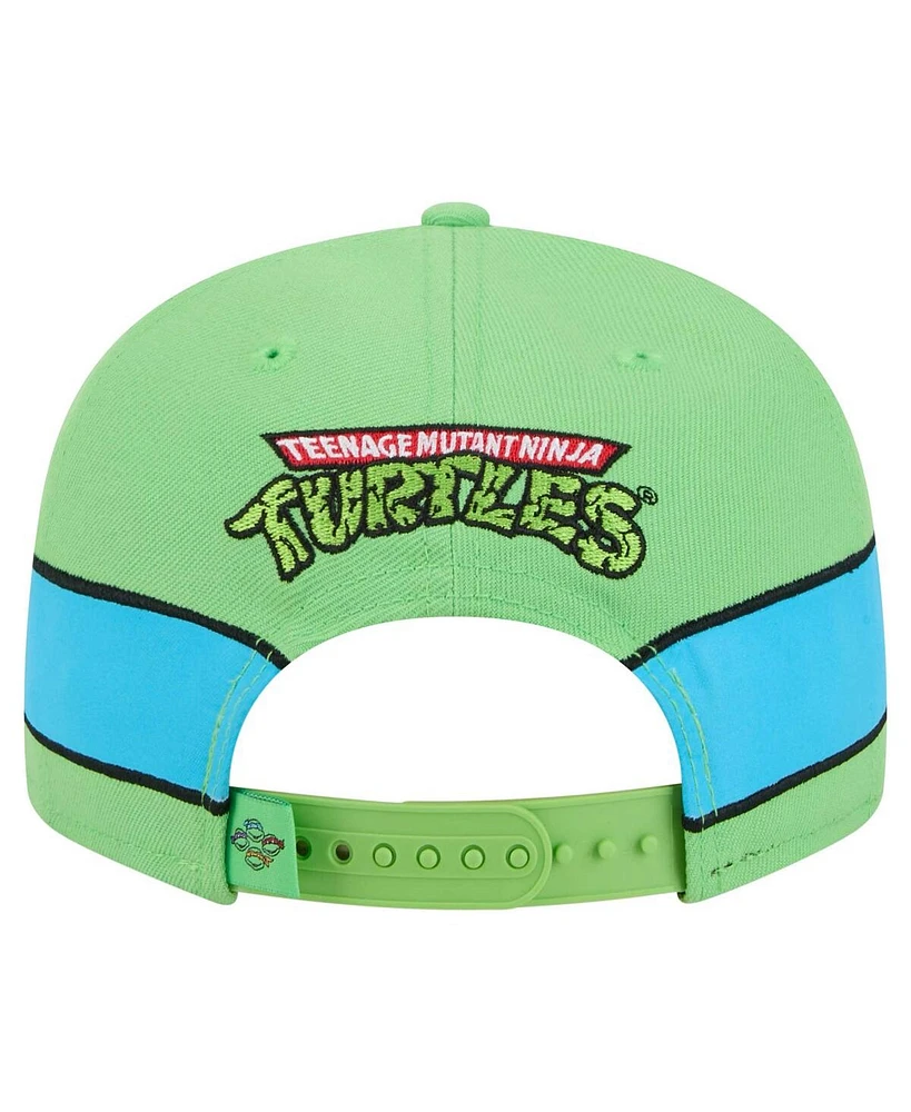 New Era Men's Green Teenage Mutant Ninja Turtles Leonardo 9Fifty Snapback Hat