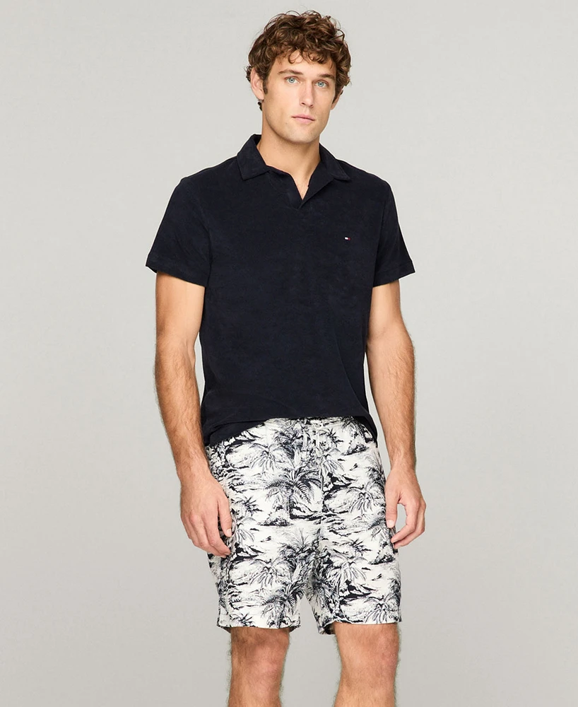 Tommy Hilfiger Men's Regular-Fit Toweling Texture Polo Shirt