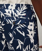 Tommy Hilfiger Men's Relaxed-Fit 10" Tropical Linen Shorts