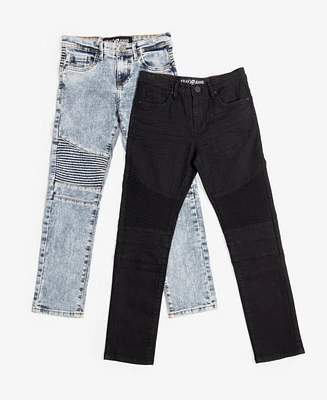 Big Boy's 8-18 Stretch Jeans - 2 Pack