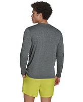 Calvin Klein Men's Monogram Long-Sleeve Swim Rash Guard