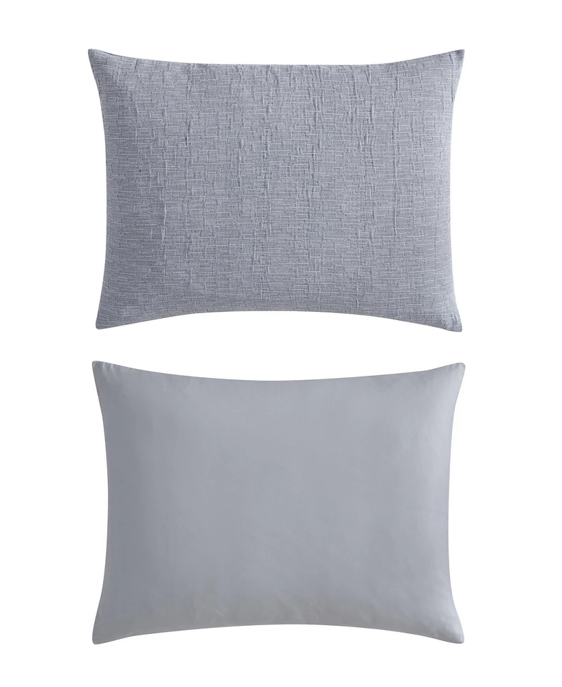 Nautica Nautical Stitch Chambray 3-Pc. Comforter Set