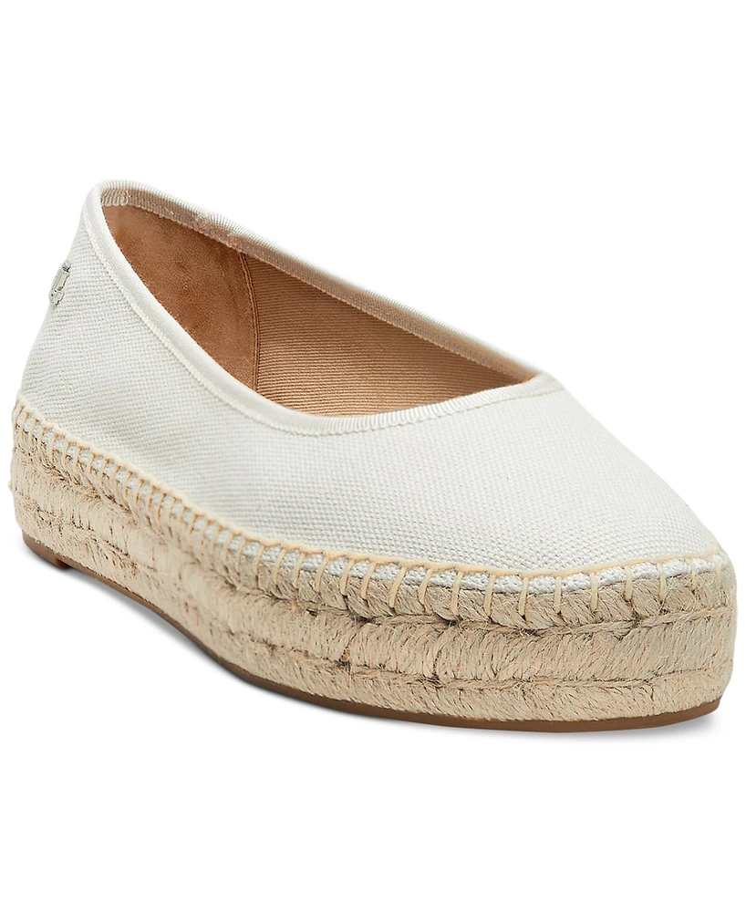 Lauren Ralph Women's Luize Espadrille Ballet Flats