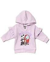 Nightmare Before Christmas Baby Boys Disney Fleece Pullover Hoodie Bodysuit and Pants 3 Piece Outfit Set